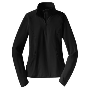 Sport-Tek® Ladies Sport-Wick® Stretch 1/2-Zip Pullover