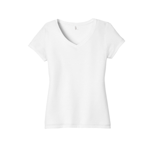 District Women's Perfect Tri V-Neck Tee.