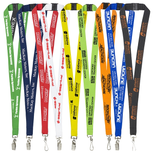 3/4" Silkscreen Lanyard with Breakaway Release