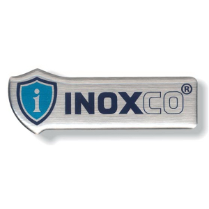 Domed Decal Brushed Aluminum Polyester Spot Color Imprint