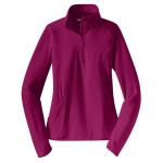 Sport-Tek® Ladies Sport-Wick® Stretch 1/2-Zip Pullover