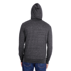 Threadfast Apparel Unisex Triblend Full-Zip Light Hoodie