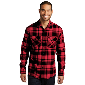 Port Authority® Plaid Flannel Shirt