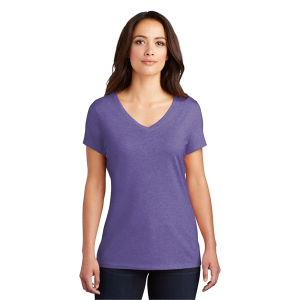 District Women's Perfect Tri V-Neck Tee.