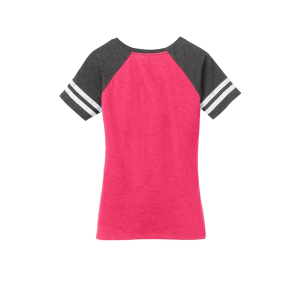 District Women's Game V-Neck Tee.
