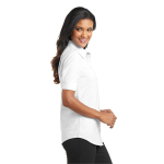Port Authority Women's Short Sleeve SuperPro Oxford Shirt.