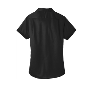 Port Authority Women's Short Sleeve SuperPro Twill Shirt.