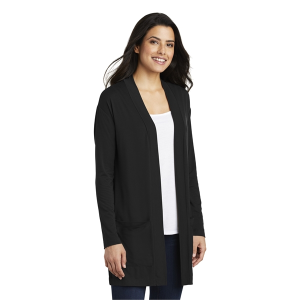 Port Authority Women's Concept Long Pocket Cardigan .