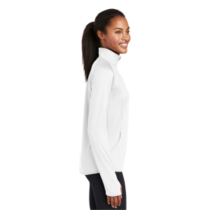 Sport-Tek® Ladies Sport-Wick® Stretch 1/2-Zip Pullover