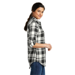 Port Authority Women's Plaid Flannel Tunic .