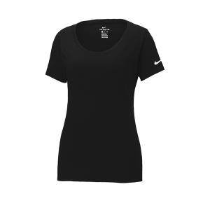 Nike Women's Dri-FIT Cotton/Poly Scoop Neck Tee.