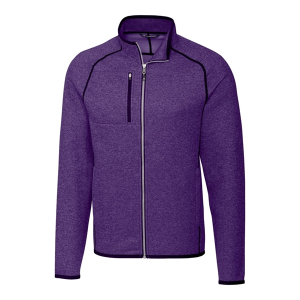 Cutter & Buck Mainsail Sweater-Knit Mens Full Zip Jacket