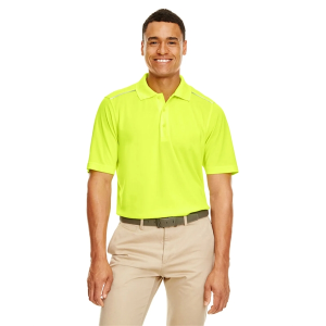 CORE365 Men's Radiant Performance Pique Polo with Reflective Piping