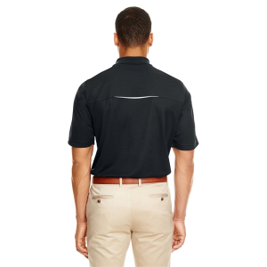 CORE365 Men's Radiant Performance Pique Polo with Reflective Piping