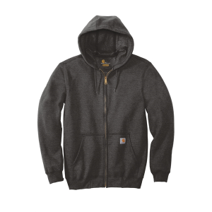 Carhartt Midweight Hooded Zip-Front Sweatshirt.