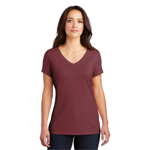 District Women's Perfect Tri V-Neck Tee.