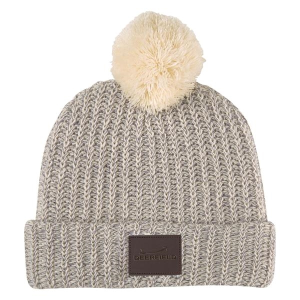 Grace Collection Pom Beanie With Cuff