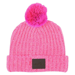 Grace Collection Pom Beanie With Cuff