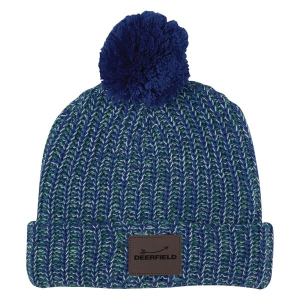 Grace Collection Pom Beanie With Cuff