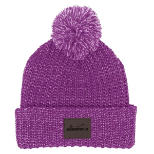 Grace Collection Pom Beanie With Cuff