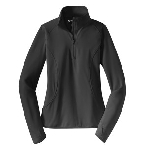 Sport-Tek® Ladies Sport-Wick® Stretch 1/2-Zip Pullover