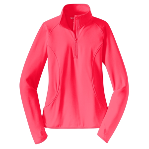 Sport-Tek® Ladies Sport-Wick® Stretch 1/2-Zip Pullover