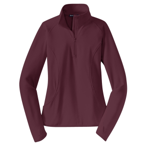 Sport-Tek® Ladies Sport-Wick® Stretch 1/2-Zip Pullover